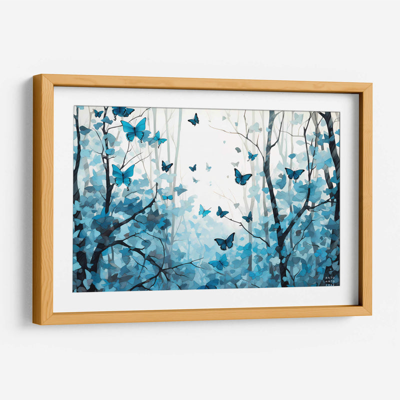 Mariposas azules - Artomato | Cuadro decorativo de Canvas Lab