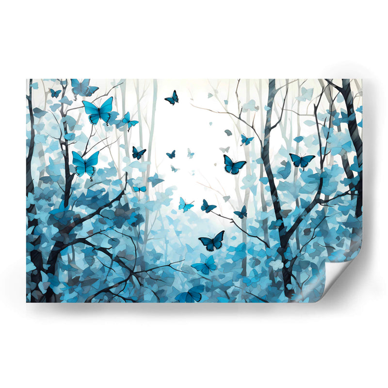 Mariposas azules - Artomato | Cuadro decorativo de Canvas Lab