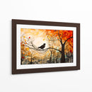 Pájaro en otoño - Artomato | Cuadro decorativo de Canvas Lab