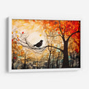 Pájaro en otoño - Artomato | Cuadro decorativo de Canvas Lab