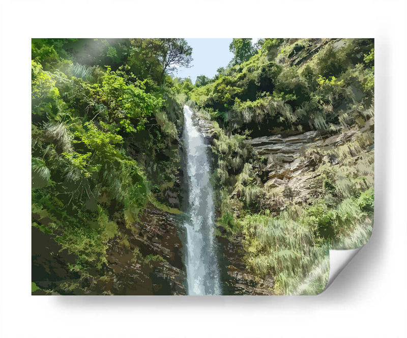 Cascada salvaje - Jabin Adiel | Cuadro decorativo de Canvas Lab
