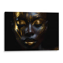 Golden warpaint - The Unlikely Astronaut | Cuadro decorativo de Canvas Lab