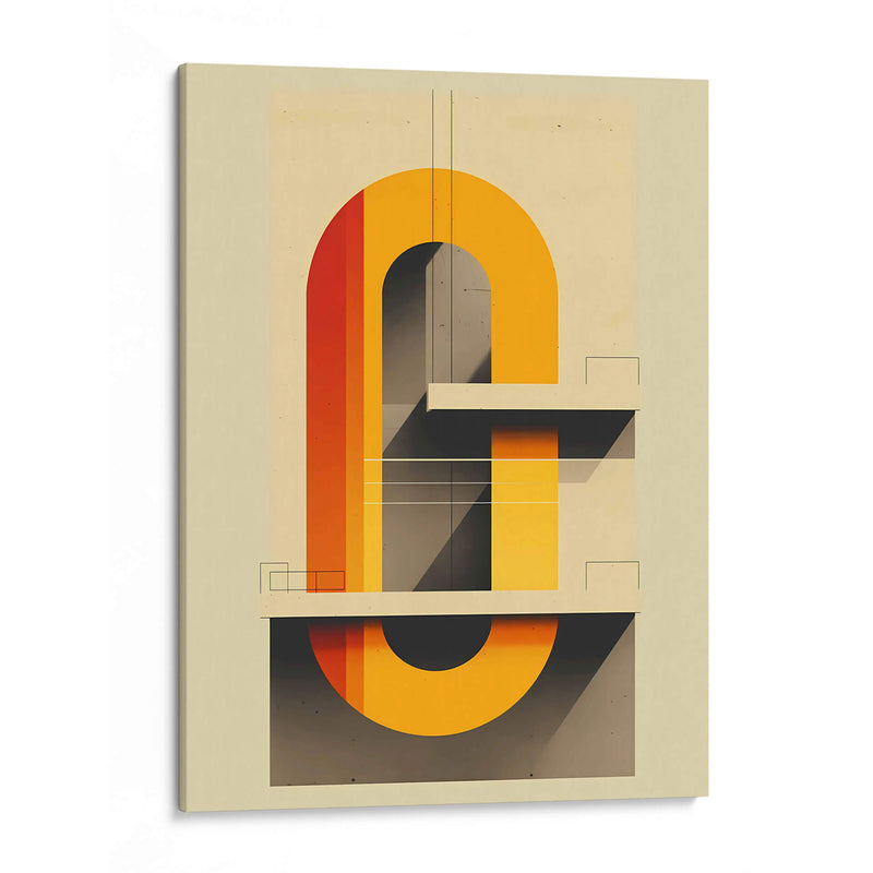 Bauhaus Insp I - Amado Aguirre | Cuadro decorativo de Canvas Lab