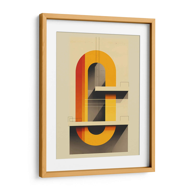 Bauhaus Insp I - Amado Aguirre | Cuadro decorativo de Canvas Lab