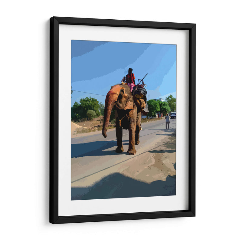 Elefante africano - Jabin Adiel | Cuadro decorativo de Canvas Lab