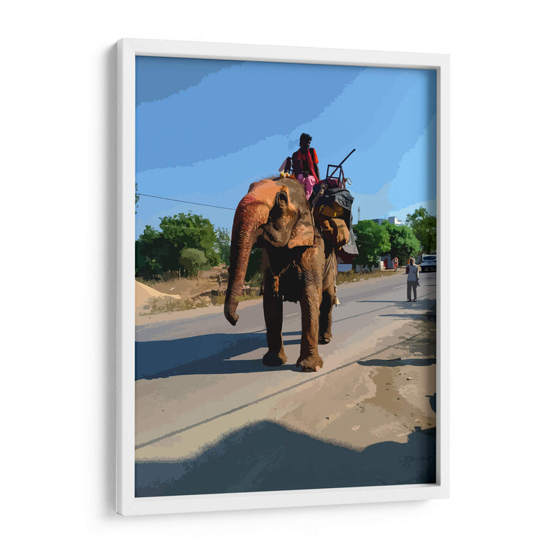 Elefante africano - Jabin Adiel | Cuadro decorativo de Canvas Lab