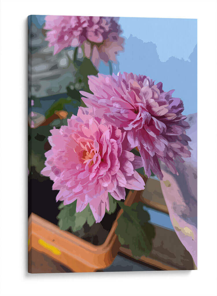 Flores rosas - Jabin Adiel | Cuadro decorativo de Canvas Lab