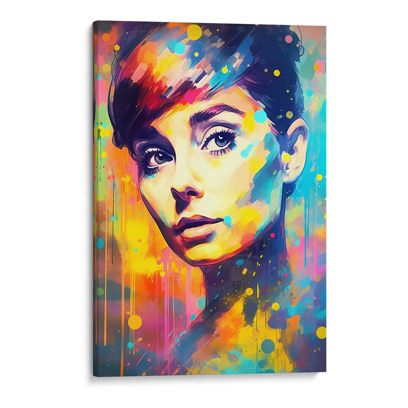 Audrey Hepburn - Dominico Zafri | Cuadro decorativo de Canvas Lab