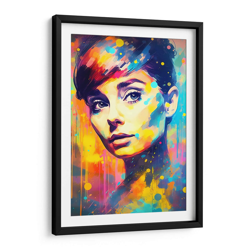 Audrey Hepburn - Dominico Zafri | Cuadro decorativo de Canvas Lab