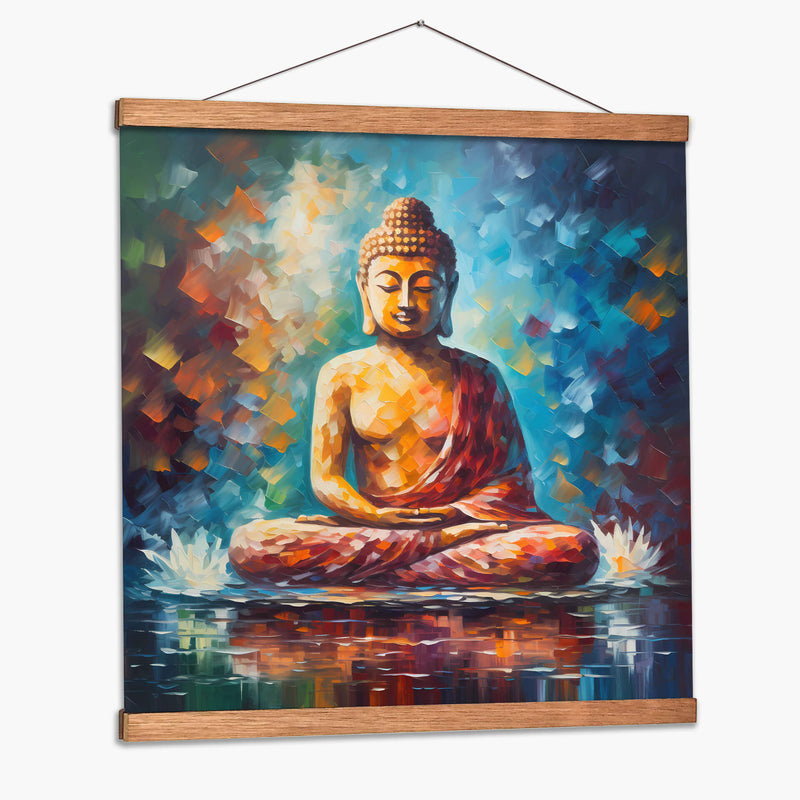 Buda En Colores - Tai Hun | Cuadro decorativo de Canvas Lab