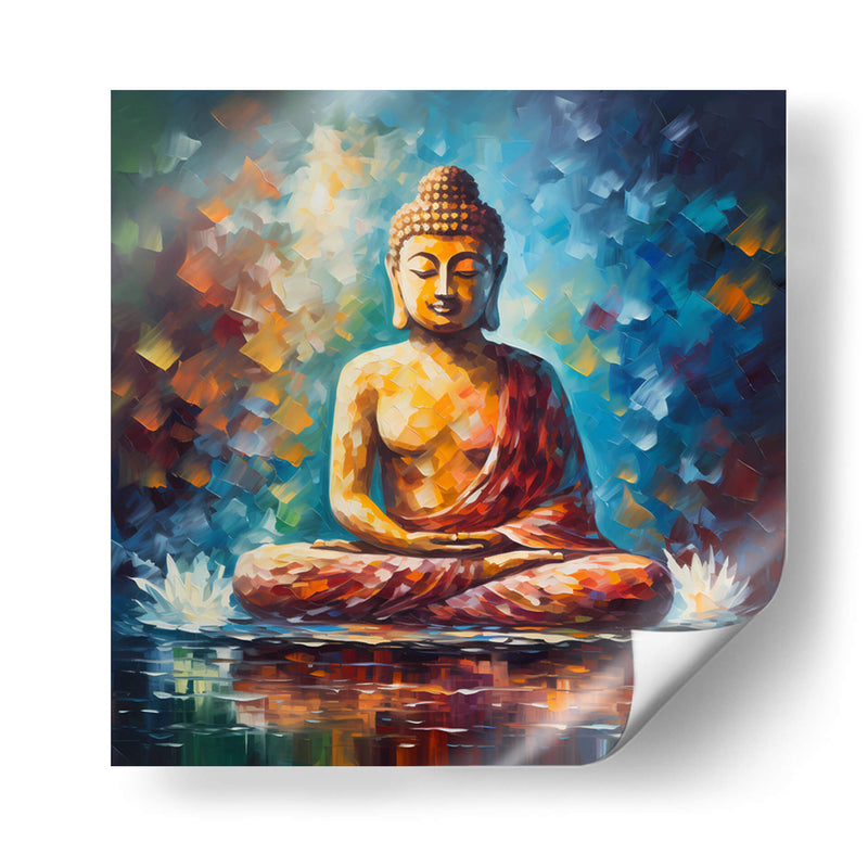 Buda En Colores - Tai Hun | Cuadro decorativo de Canvas Lab