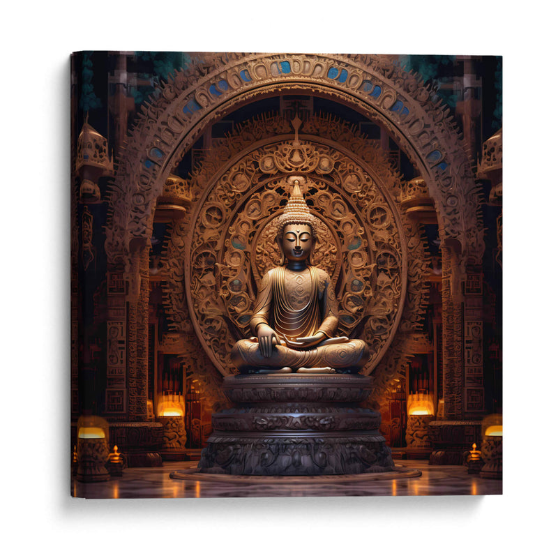 Buddha Temple - Tai Hun | Cuadro decorativo de Canvas Lab
