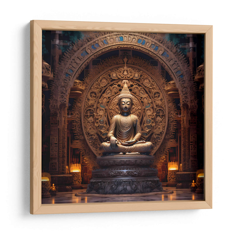 Buddha Temple - Tai Hun | Cuadro decorativo de Canvas Lab