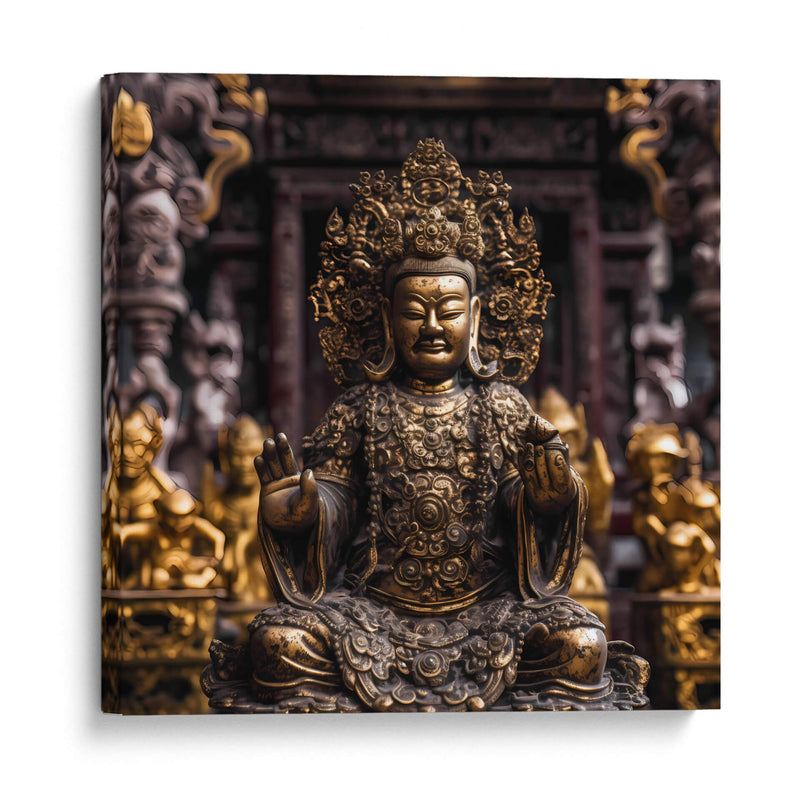 Buddha Temple II - Tai Hun | Cuadro decorativo de Canvas Lab