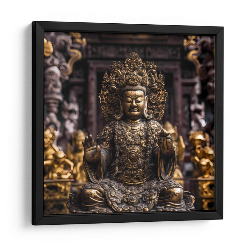 Buddha Temple II - Tai Hun | Cuadro decorativo de Canvas Lab