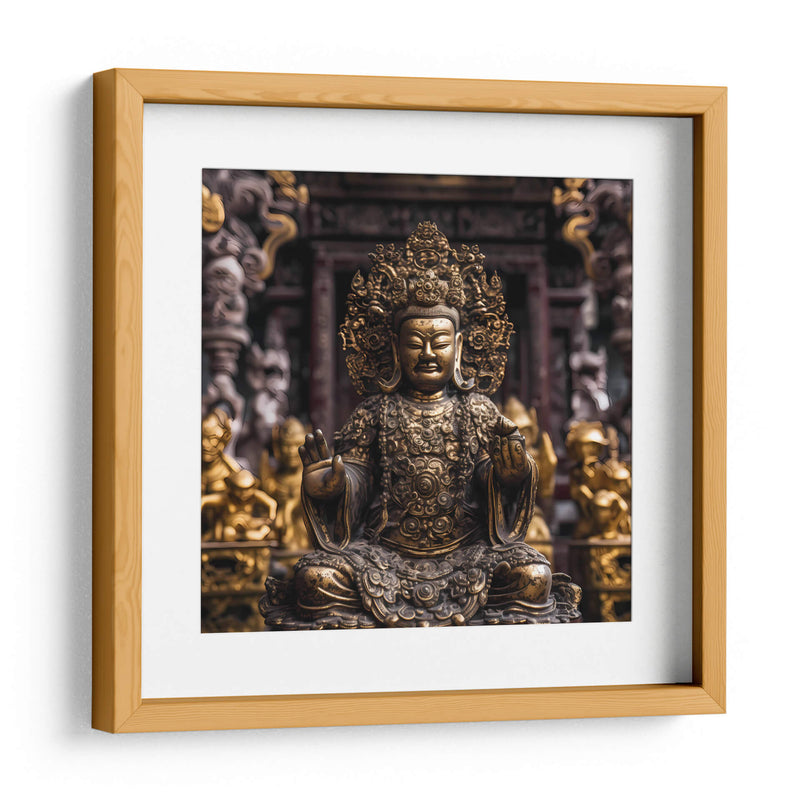 Buddha Temple II - Tai Hun | Cuadro decorativo de Canvas Lab