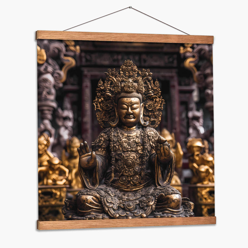 Buddha Temple II - Tai Hun | Cuadro decorativo de Canvas Lab