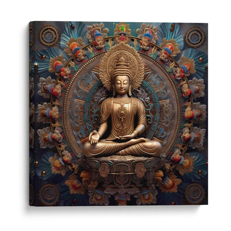 Buddha Temple III - Tai Hun | Cuadro decorativo de Canvas Lab