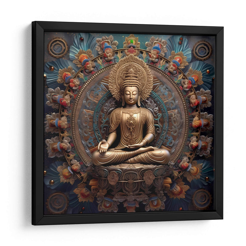 Buddha Temple III - Tai Hun | Cuadro decorativo de Canvas Lab