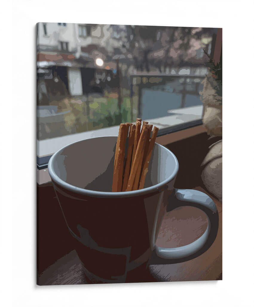 Mañana de té - Jabin Adiel | Cuadro decorativo de Canvas Lab