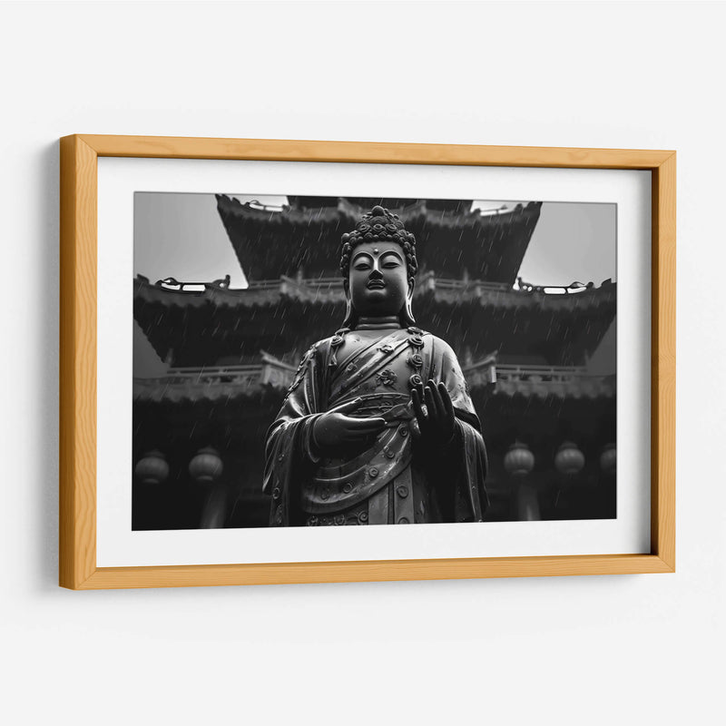 Estatua En El Templo IV - Tai Hun | Cuadro decorativo de Canvas Lab