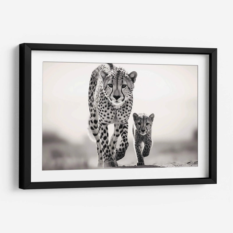 Cheetahs Caminando - Pat G | Cuadro decorativo de Canvas Lab