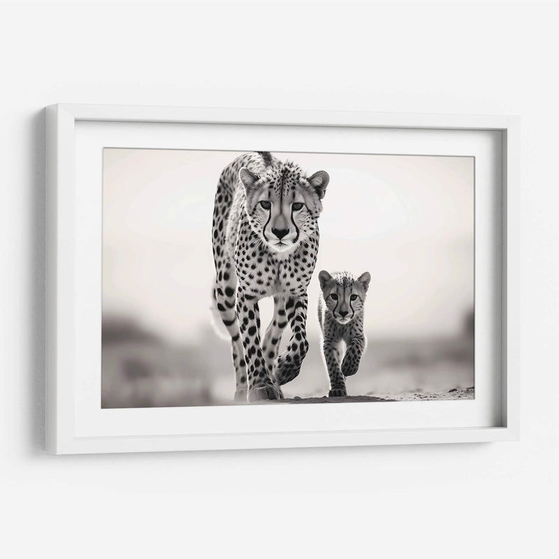 Cheetahs Caminando - Pat G | Cuadro decorativo de Canvas Lab