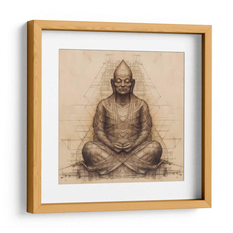 Sektch De Buddah - Tai Hun | Cuadro decorativo de Canvas Lab