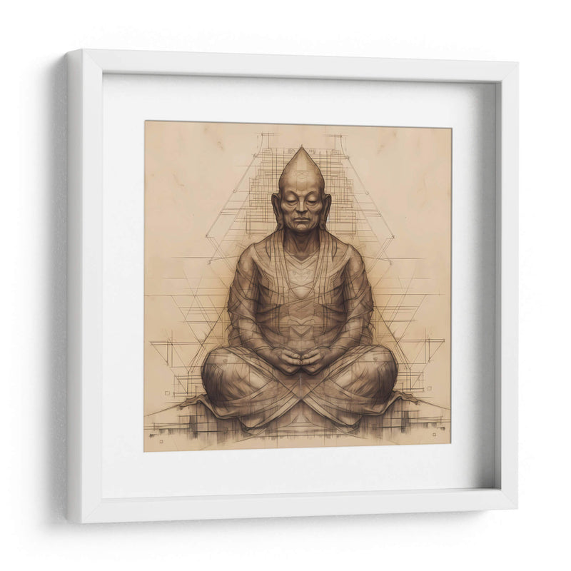 Sektch De Buddah - Tai Hun | Cuadro decorativo de Canvas Lab