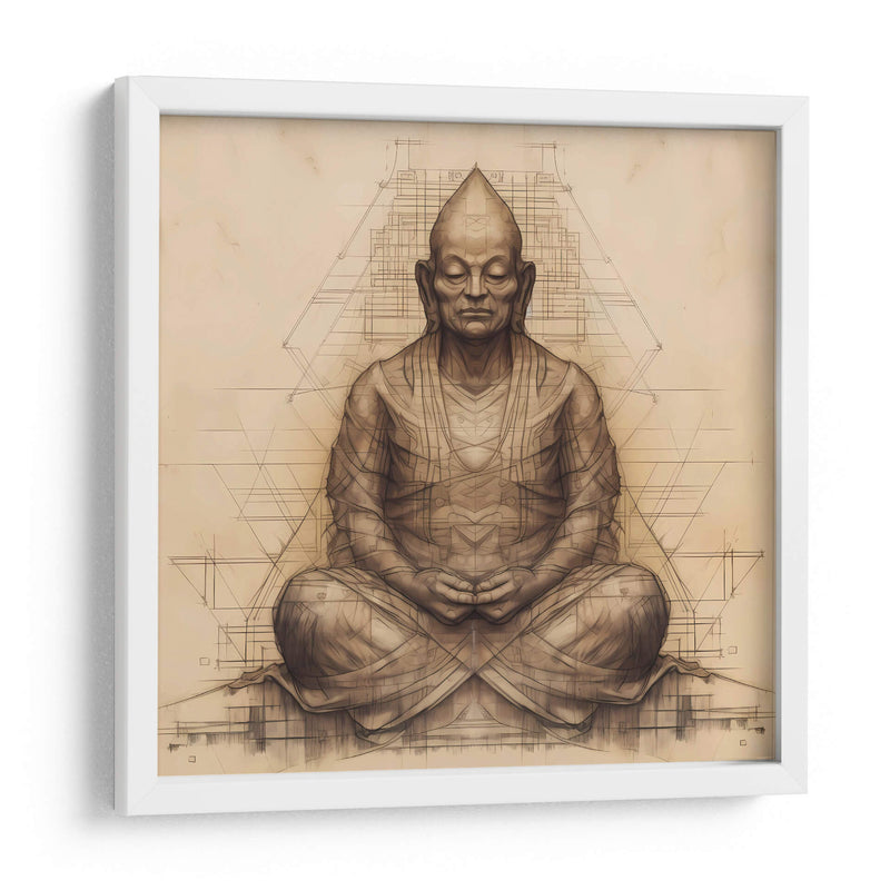 Sektch De Buddah - Tai Hun | Cuadro decorativo de Canvas Lab