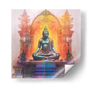 Tecnicolor Buda III - Tai Hun | Cuadro decorativo de Canvas Lab
