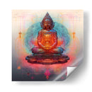 Tecnicolor Buda IV - Tai Hun | Cuadro decorativo de Canvas Lab