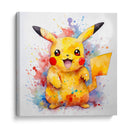 Pikachu II - Impressionist Hero | Cuadro decorativo de Canvas Lab