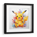 Pikachu II - Impressionist Hero | Cuadro decorativo de Canvas Lab
