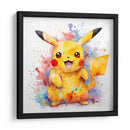 Pikachu II - Impressionist Hero | Cuadro decorativo de Canvas Lab