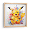 Pikachu II - Impressionist Hero | Cuadro decorativo de Canvas Lab