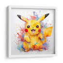 Pikachu II - Impressionist Hero | Cuadro decorativo de Canvas Lab
