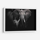 Elefantes En Familia - Pat G | Cuadro decorativo de Canvas Lab