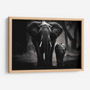 Familia De Elefantes - Pat G | Cuadro decorativo de Canvas Lab