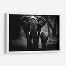 Familia De Elefantes - Pat G | Cuadro decorativo de Canvas Lab