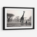 Familia De Jirafas - Pat G | Cuadro decorativo de Canvas Lab