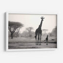 Familia De Jirafas - Pat G | Cuadro decorativo de Canvas Lab