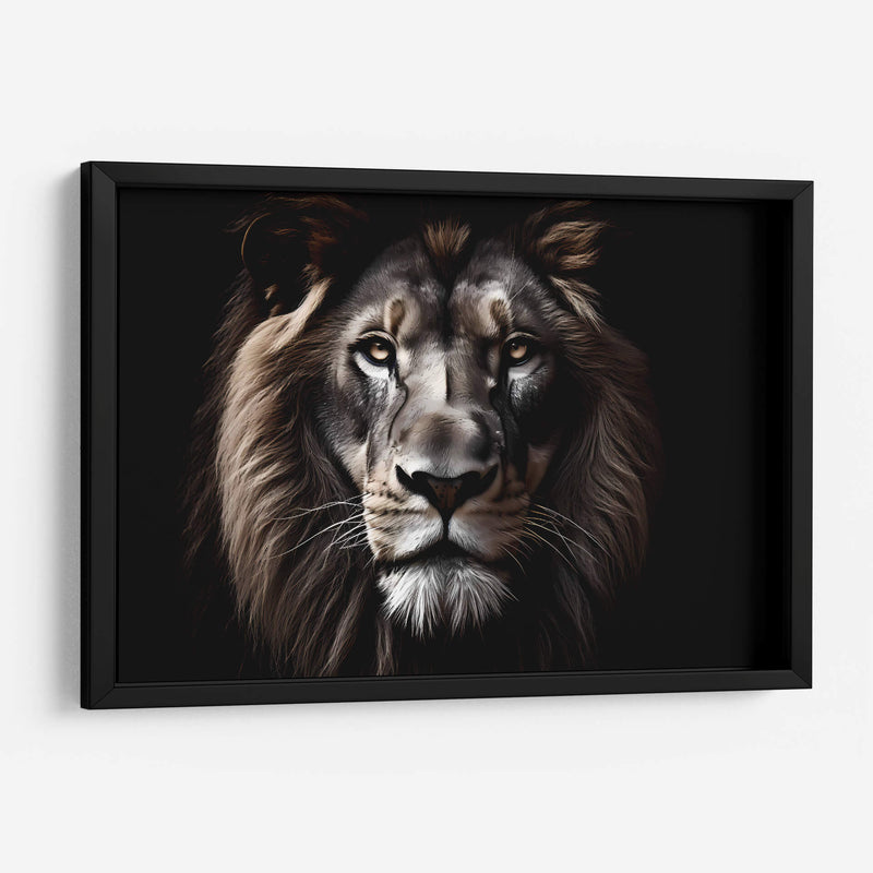 La Cara Del Leon - Pat G | Cuadro decorativo de Canvas Lab