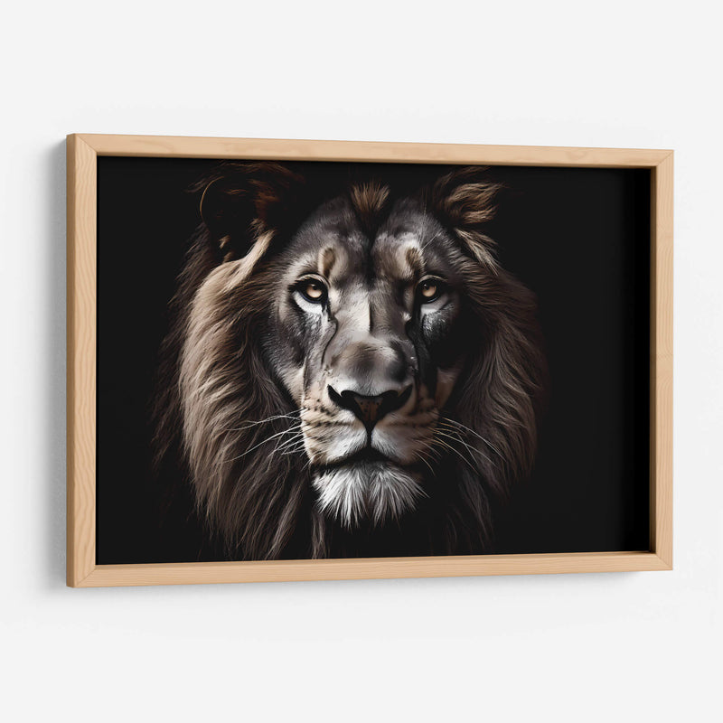 La Cara Del Leon - Pat G | Cuadro decorativo de Canvas Lab