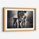 La Leona Y Su Hijo - Pat G | Cuadro decorativo de Canvas Lab