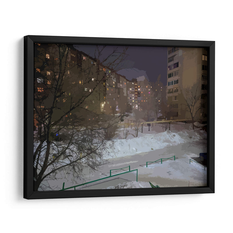 Noche nevada - Jabin Adiel | Cuadro decorativo de Canvas Lab