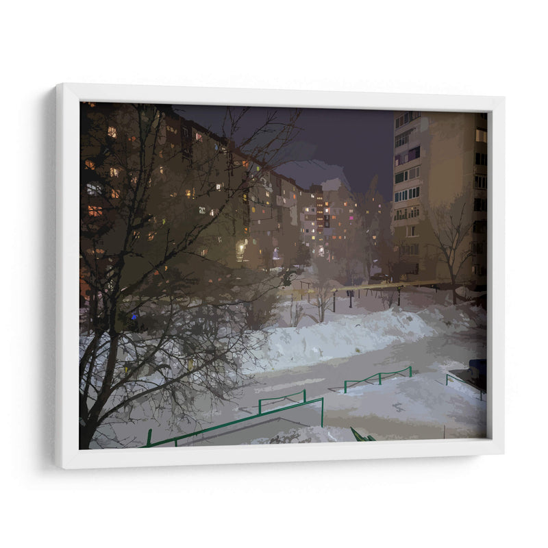 Noche nevada - Jabin Adiel | Cuadro decorativo de Canvas Lab
