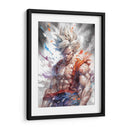Poder De Goku - Impressionist Hero | Cuadro decorativo de Canvas Lab