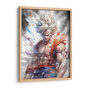 Poder De Goku - Impressionist Hero | Cuadro decorativo de Canvas Lab
