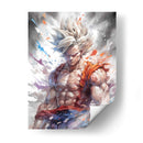 Poder De Goku - Impressionist Hero | Cuadro decorativo de Canvas Lab
